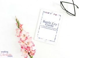 Grab this 7 day devotional for Working Christian Moms.