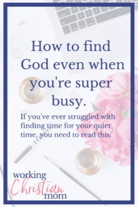 Finding God When You're Super Busy. What devotional should I do next? If this is a question you've ever asked yourself, make sure to read this!
