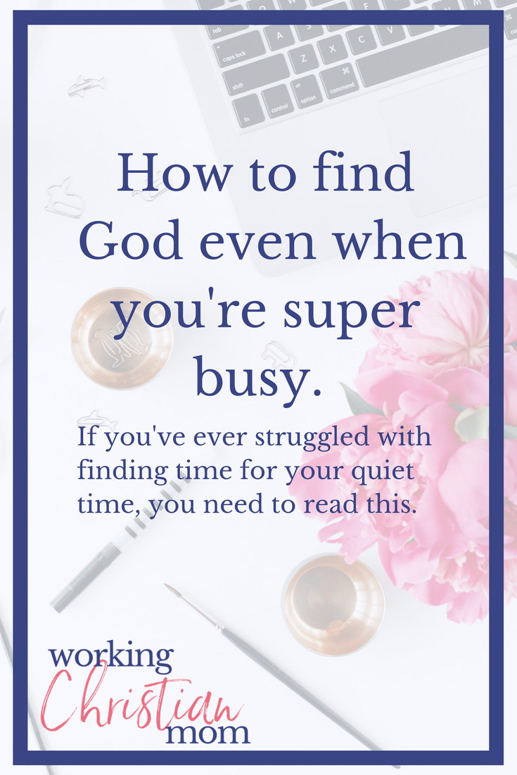 Finding God When You're Super Busy. What devotional should I do next? If this is a question you've ever asked yourself, make sure to read this! 