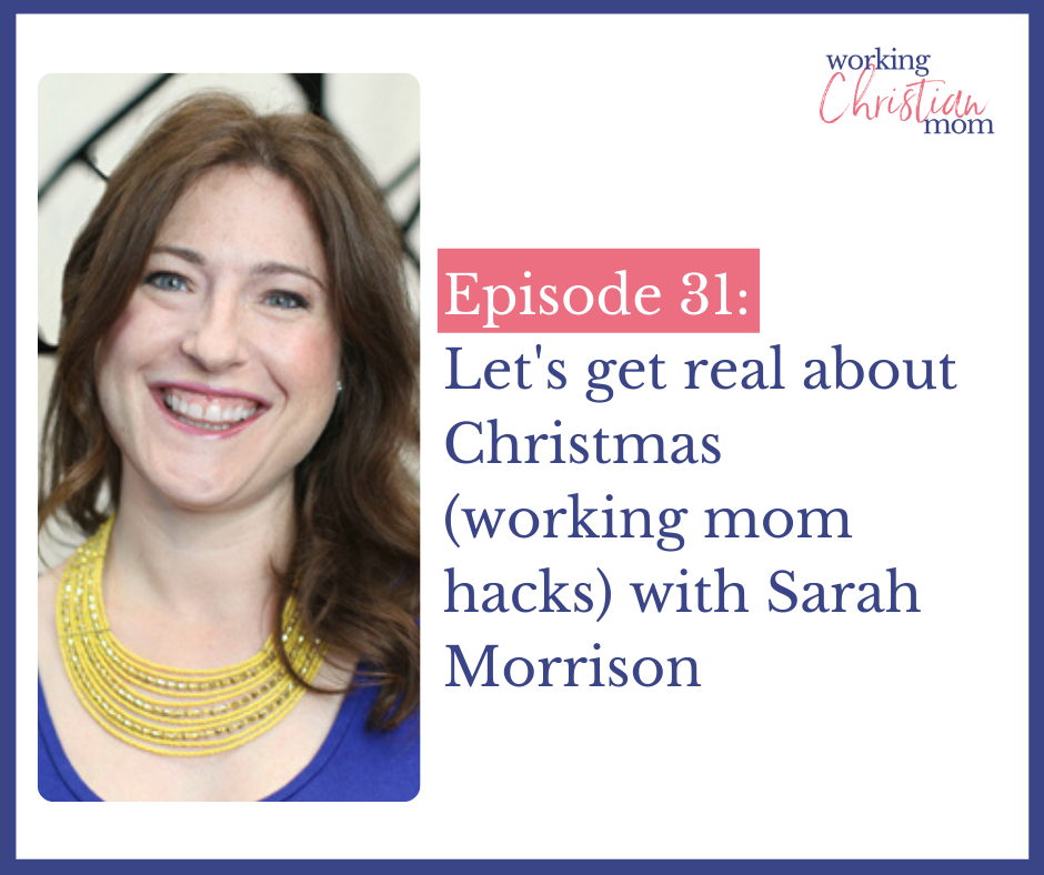 Let's get real about Christmas with Sarah Morrison